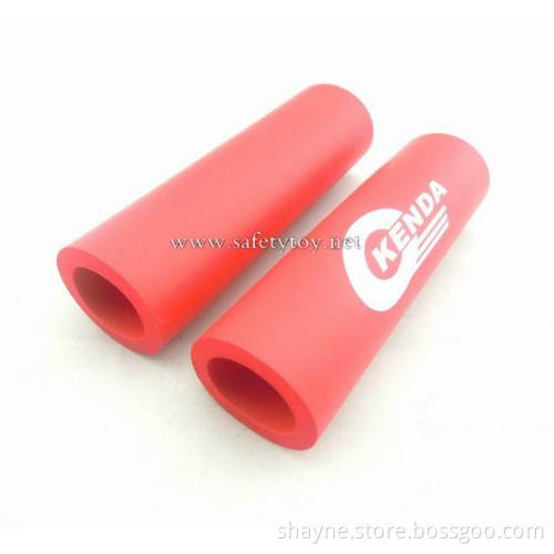 Imprinting foam handgrips, foam rolls